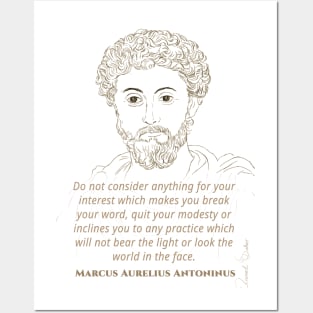 Quotes Wall Art, motivational poster, Classroom Decor, Famous Quotes Print, Role model, Office decor, Marcus Aurelius Antoninus Posters and Art